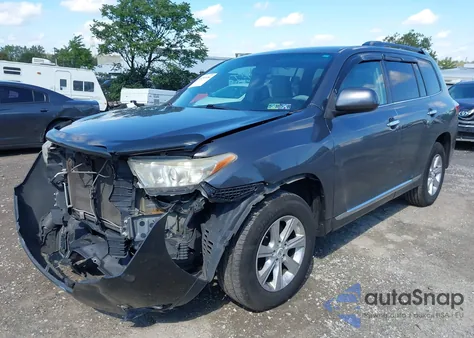 2011 Toyota Highlander Se from USA, damaged, VIN 5TDBK3EH7BS052597
